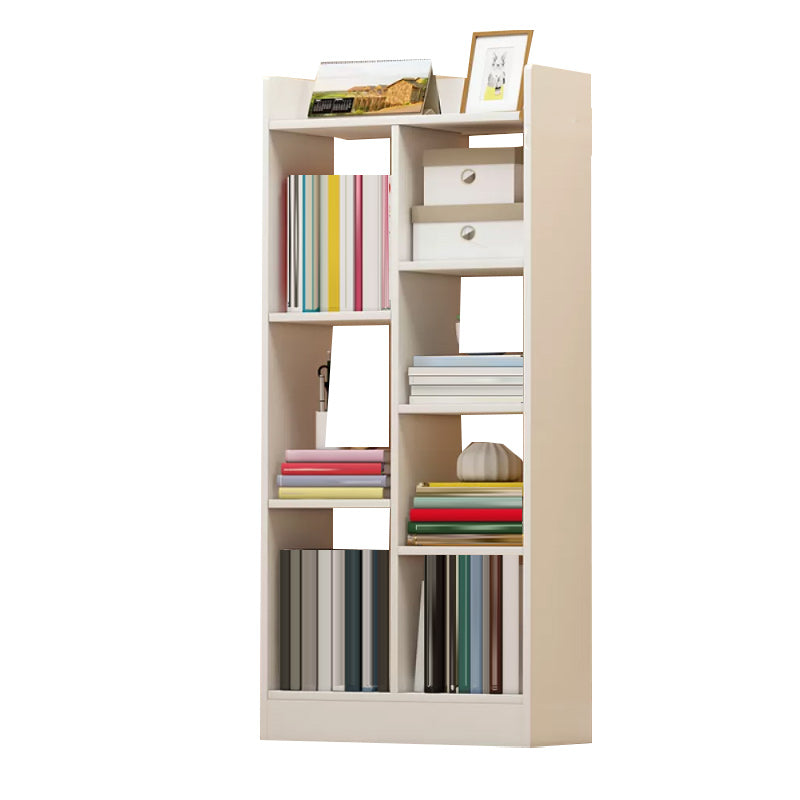 Contemporary Wooden Accent Cabinet with Shelves Storage Cabinet