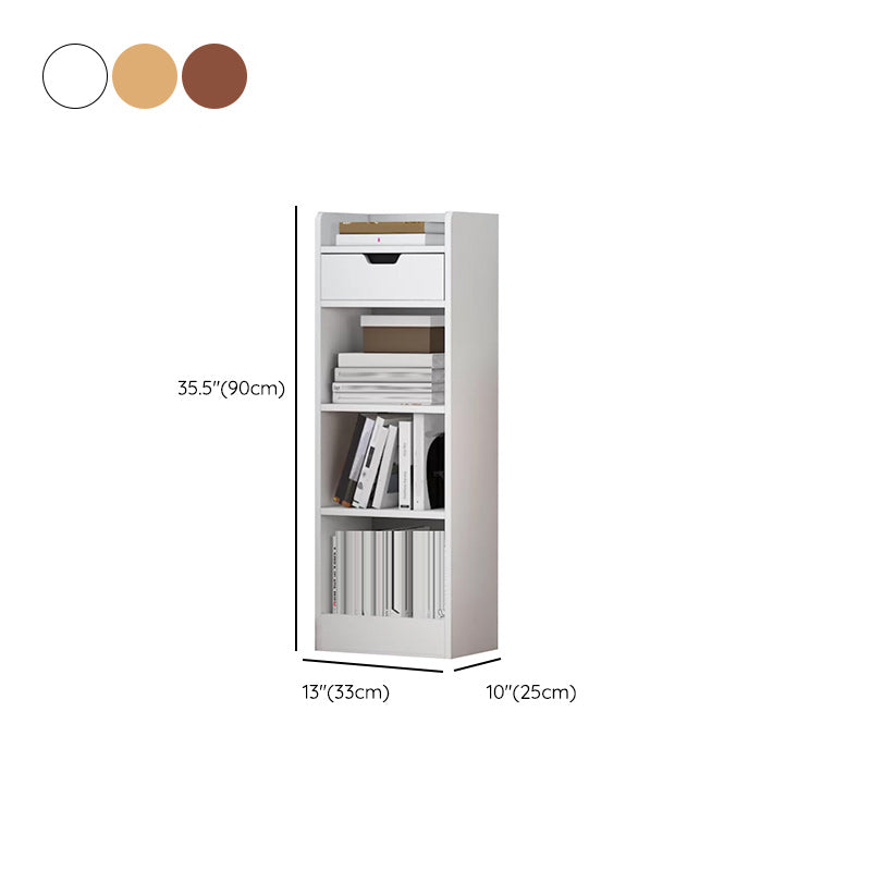 Contemporary Wooden Accent Cabinet with Shelves Storage Cabinet