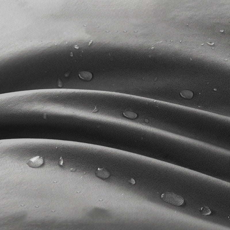 Grey Faux Leather Sectional Sofa Pillow Top Arm Sectional Ottoman Included