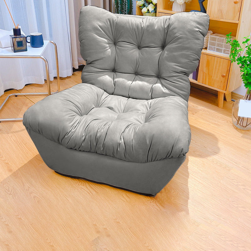 Scandinavian Upholstery Recliner Chair Solid Color Standard Recliner
