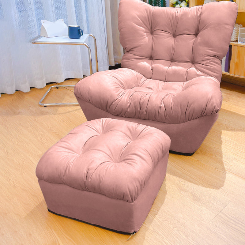 Scandinavian Upholstery Recliner Chair Solid Color Standard Recliner
