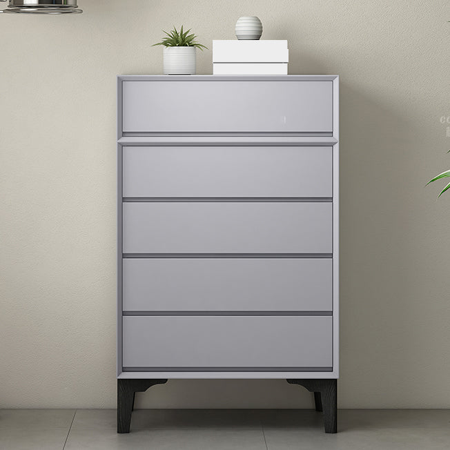 Contemporary Storage Chest Dresser Solid Wood Dresser with 3/4/5 Drawers