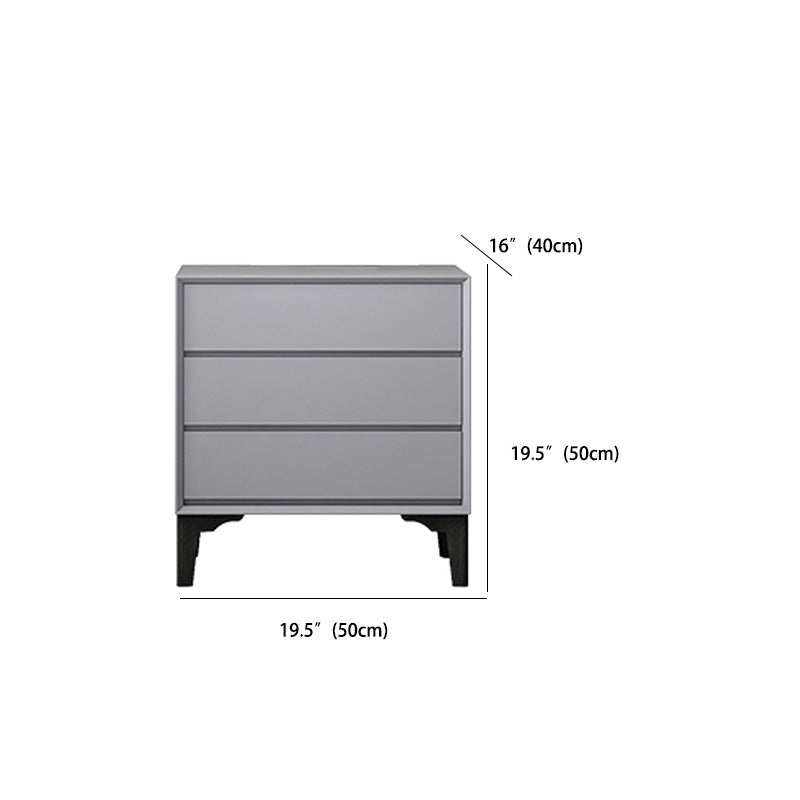 Contemporary Storage Chest Dresser Solid Wood Dresser with 3/4/5 Drawers