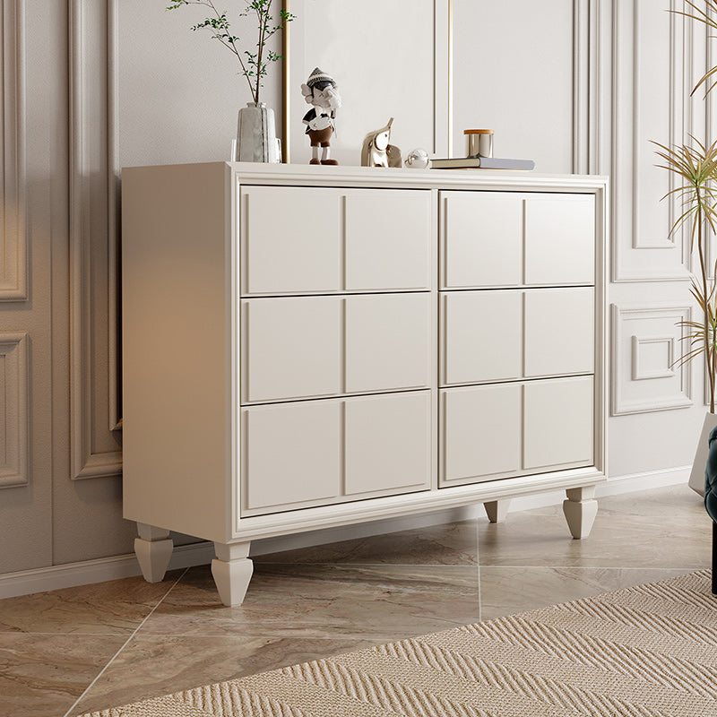 Modern Storage Chest Dresser Solid Wood Dresser with 3/6 Drawers