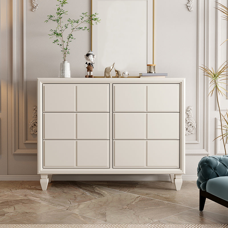 Modern Storage Chest Dresser Solid Wood Dresser with 3/6 Drawers