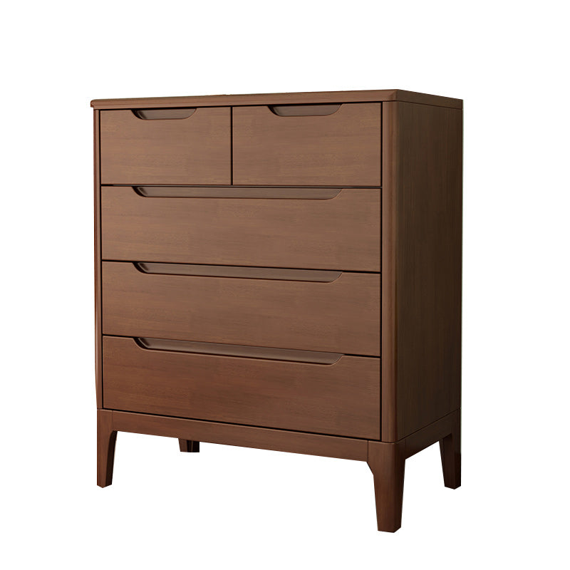 Modern Storage Chest Dresser Solid Wood Dresser with 5/6/7 Drawers