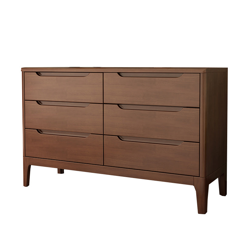Modern Storage Chest Dresser Solid Wood Dresser with 5/6/7 Drawers