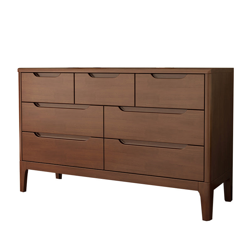 Modern Storage Chest Dresser Solid Wood Dresser with 5/6/7 Drawers