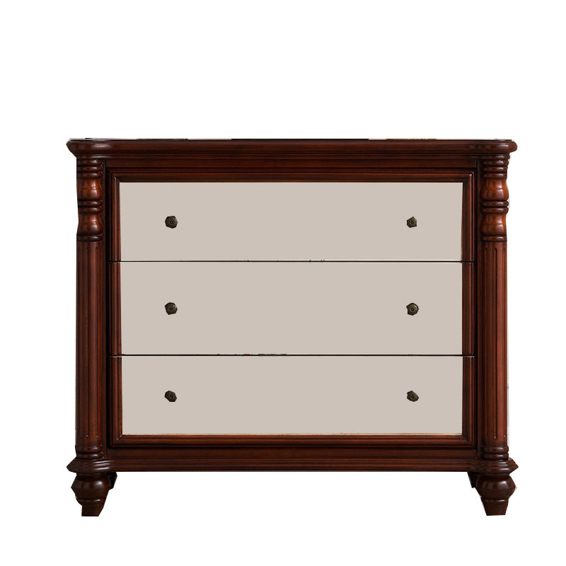 Solid Wood Lingerie Chest Traditional Horizontal Storage Chest