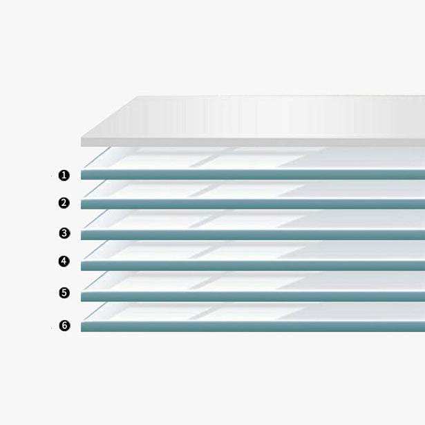 Rectangular Drop-in Acrylic Bathtub White Modern Back to Wall Bathtub (Board not Included)
