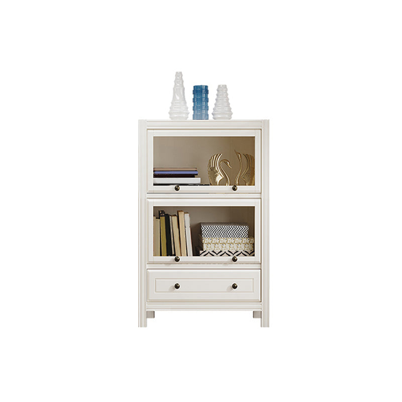 Modern Style Closed Back Standard Bookshelf Wooden Bookcase for Study Room
