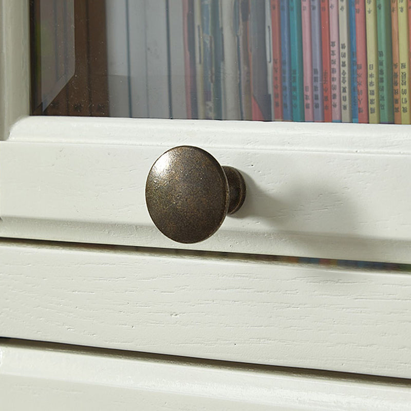 Modern Style Closed Back Standard Bookshelf Wooden Bookcase for Study Room