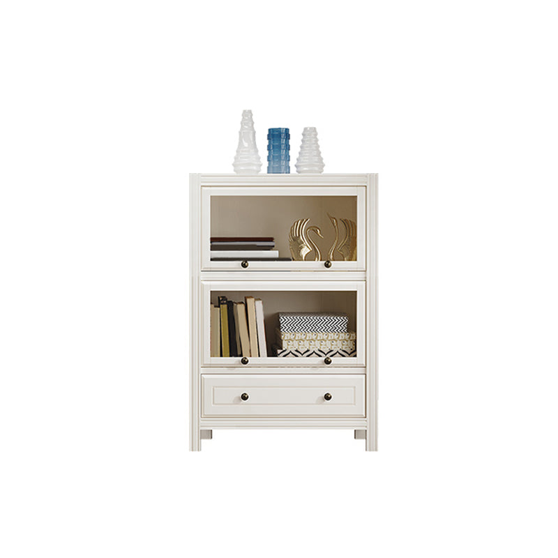 Modern Style Closed Back Standard Bookshelf Wooden Bookcase for Study Room