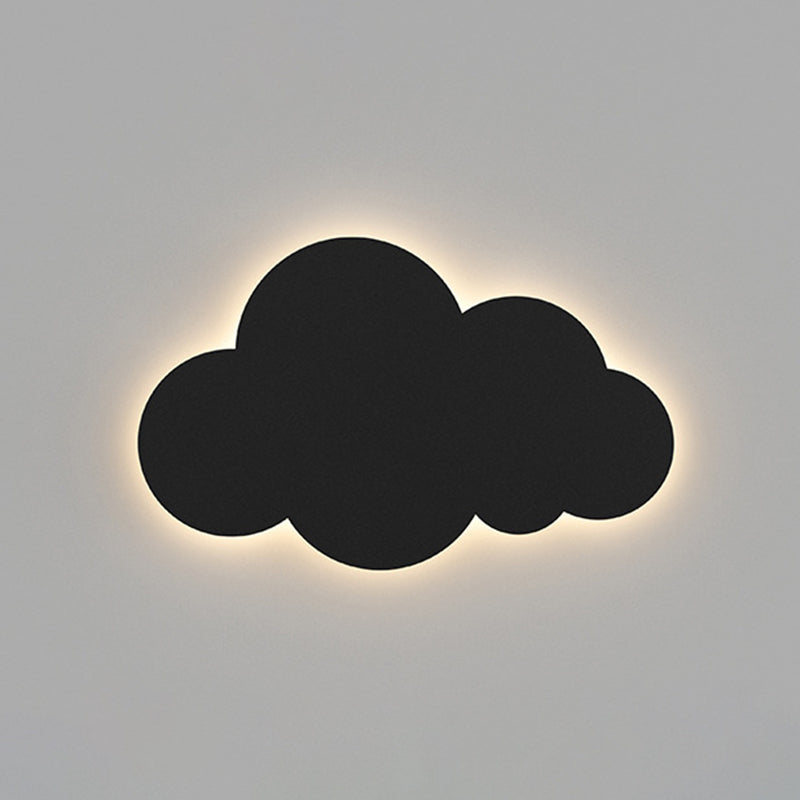 Single White Modernism Wall Mounted Sconce Statement Wall Light for Bedroom