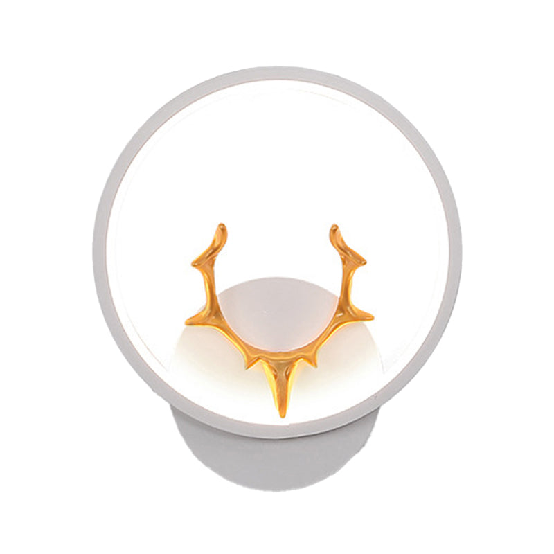 1 Light Unique Shape Wall Mounted Light Modern Sconce Light Fixture for Living Room