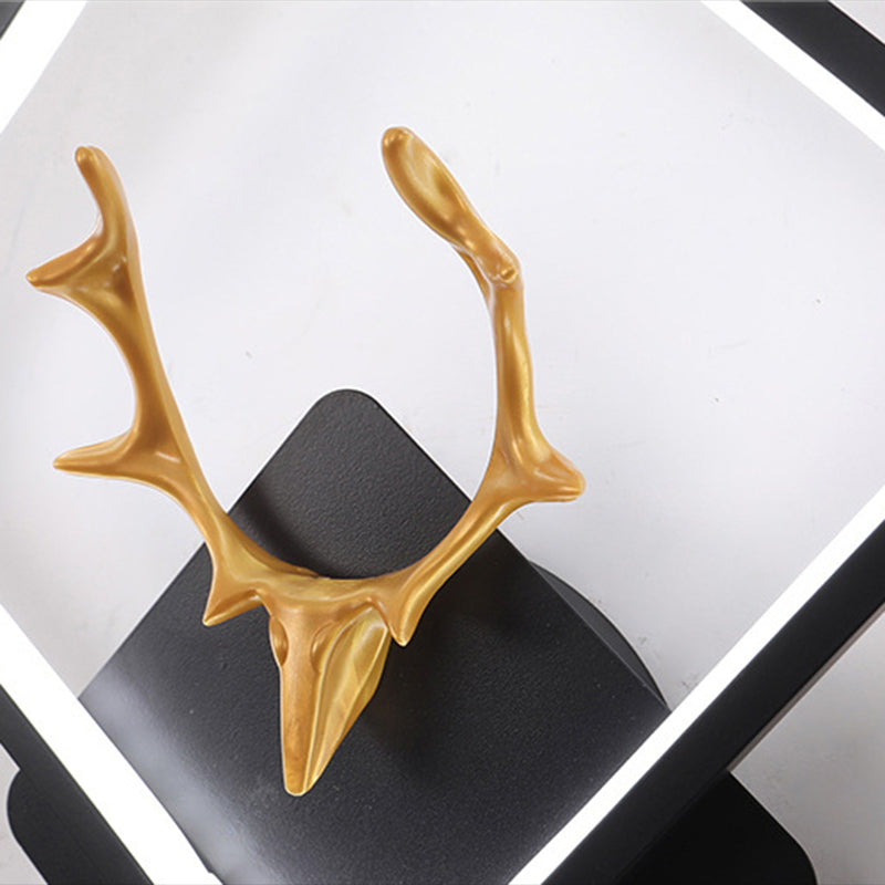 1 Light Unique Shape Wall Mounted Light Modern Sconce Light Fixture for Living Room