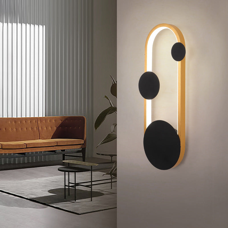 Unique Shape Wall Mounted Light Modern Sconce Light Fixture for Living Room