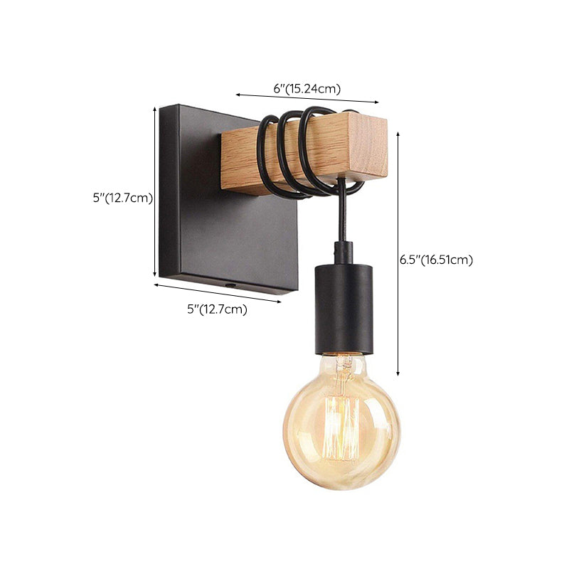 Modern Unique Shape Wall Mounted Light Fixture 1 Light Wall Mounted Lighting