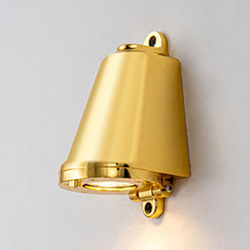 Single Contemporary Polished Finish Wall Mounted Sconce LED Wall Light for Foyer