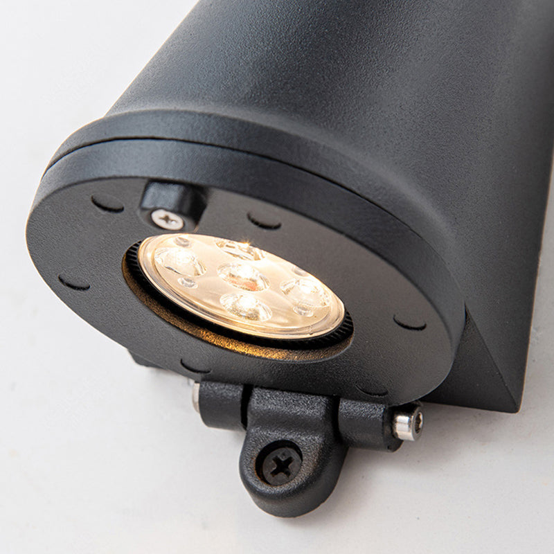 Single Contemporary Polished Finish Wall Mounted Sconce LED Wall Light for Foyer