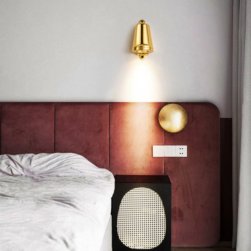 Single Contemporary Polished Finish Wall Mounted Sconce LED Wall Light for Foyer