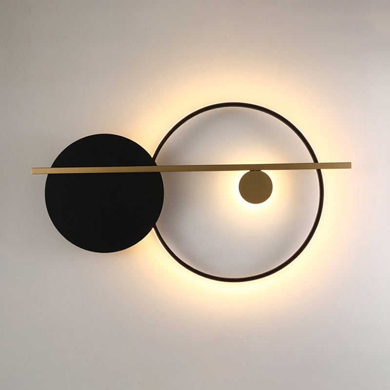 LED Bath Vanity Lighting Modern White/Black Wall Light for Bathroom