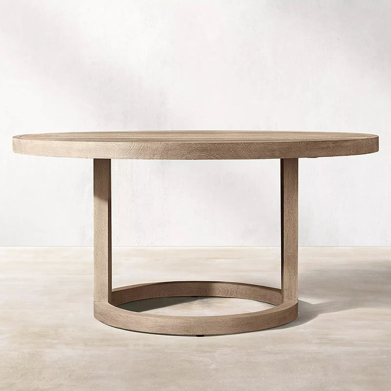 Boho Style Dining Set Wooden Rectangular 1/5/7 Pieces Dining Set