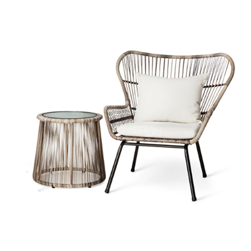Modern Style Bistro Table Set Round 1/2/3 Pieces Bistro Table Set