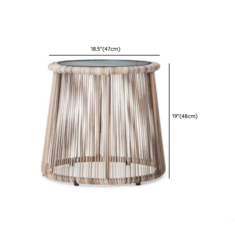 Modern Style Bistro Table Set Round 1/2/3 Pieces Bistro Table Set
