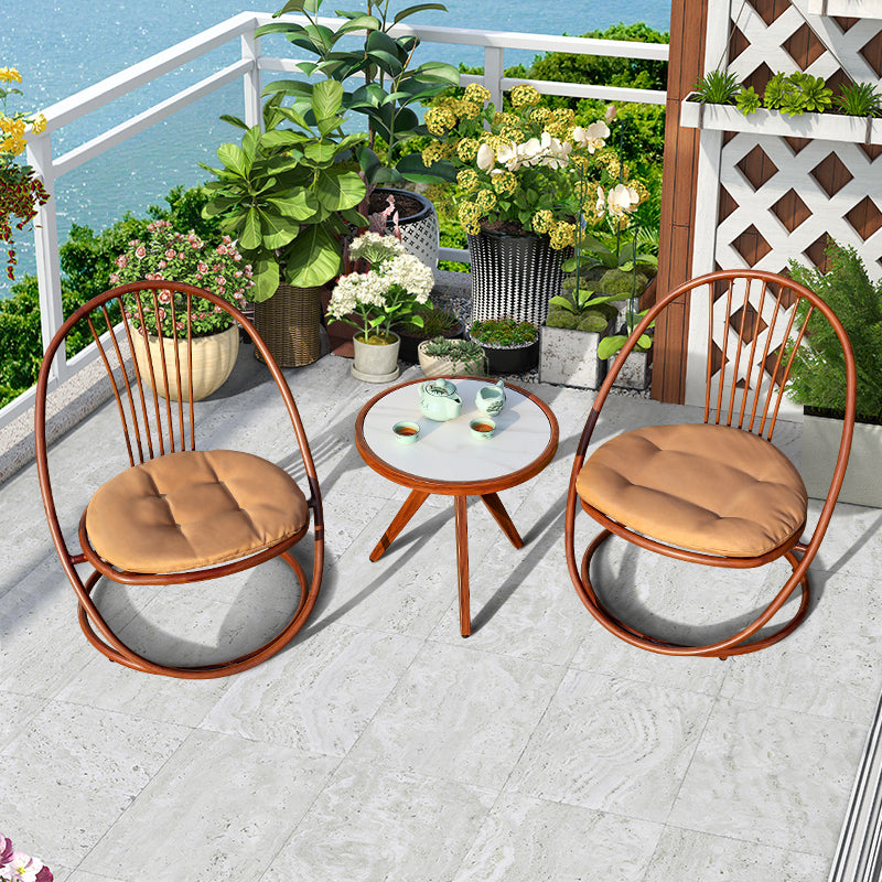 Modern Style Bistro Table Set Round 2/3/5 Pieces Bistro Table Set