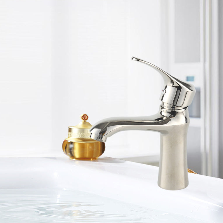 Centerset Lavatory Faucet Single Lever Handle Faucet for Bathroom