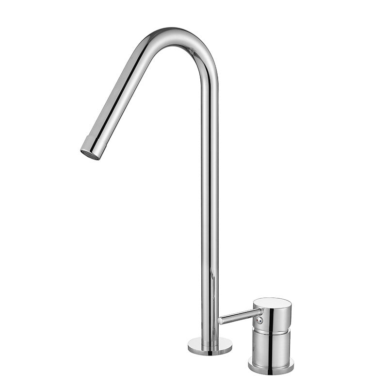 Single Handle Basin Faucet Contemporary Luxury Bathroom Faucet