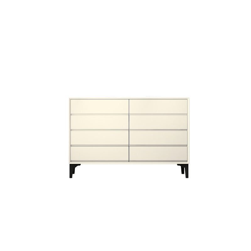 Contemporary Storage Chest Dresser 8 Drawers Storage Chest , 15.6 Inch Width