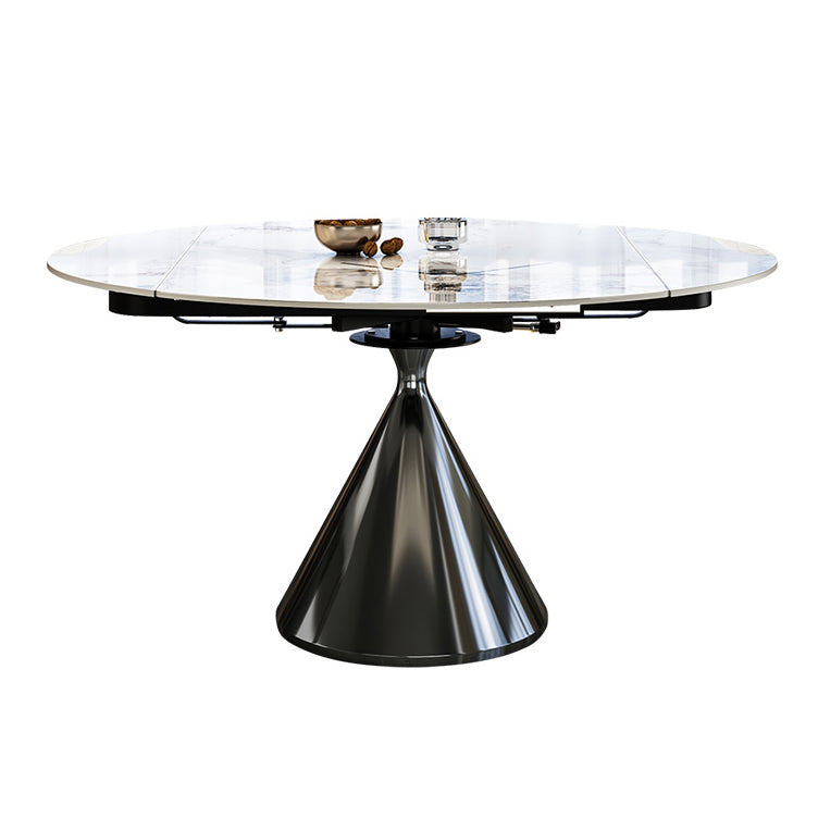 Contemporary 1/2/5/7 Pieces Furniture Round Stone Dining Set for Home