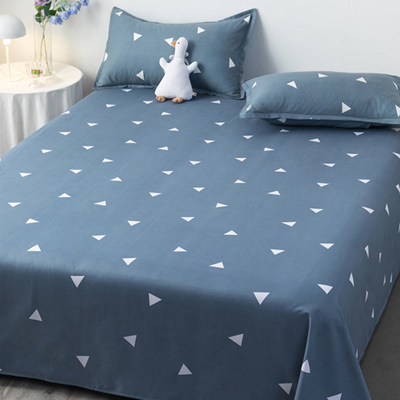 Breathable Printed Bed Sheet Twill Polyester Non-Pilling Sheet