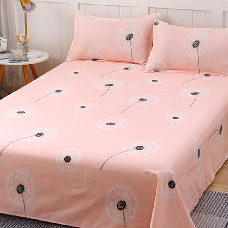 Cartoon Printed Bed Sheet Polyester Twill Non-Pilling Fade Resistant Sheet