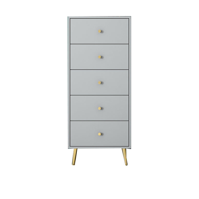 Wood Glam Lingerie Chest Vertical Soft-Close Drawers Storage Chest