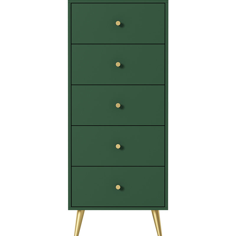 Wood Glam Lingerie Chest Vertical Soft-Close Drawers Storage Chest