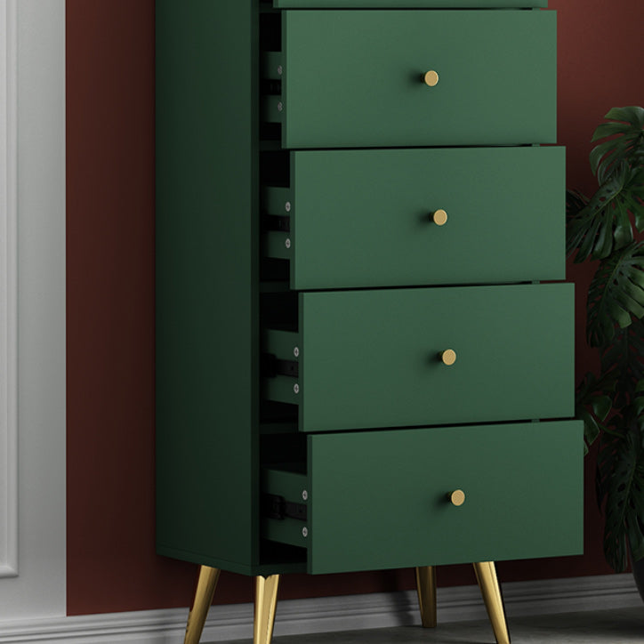 Wood Glam Lingerie Chest Vertical Soft-Close Drawers Storage Chest