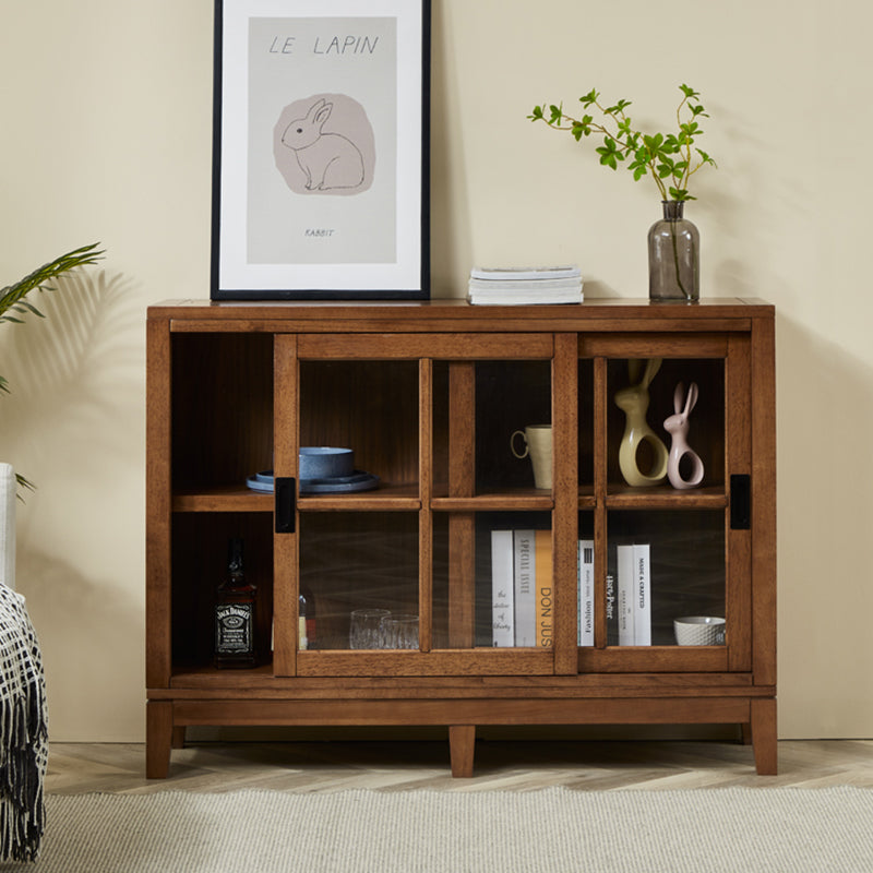 Modern Style Bookshelf Closed Back Standard Wooden Bookcase for Study Room