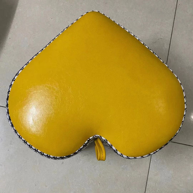 Fabric Standard Stool Modern Style Simple Heart-shaped Stool