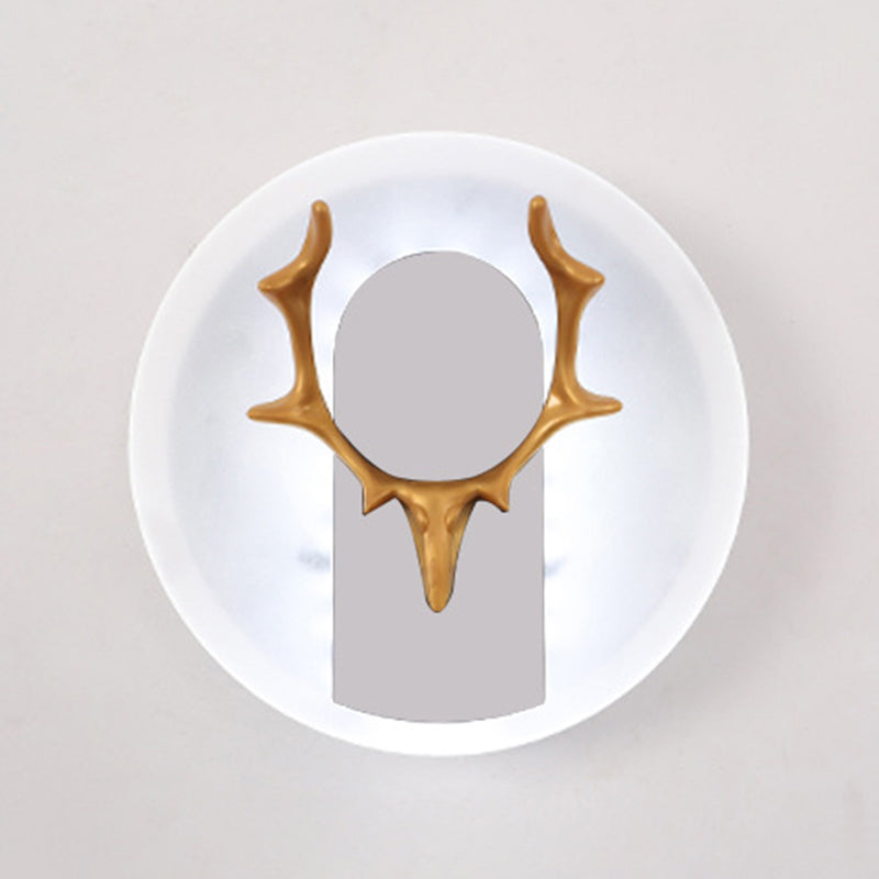 1 Light Unique Shape Wall Mounted Light Modern Sconce Light Fixture