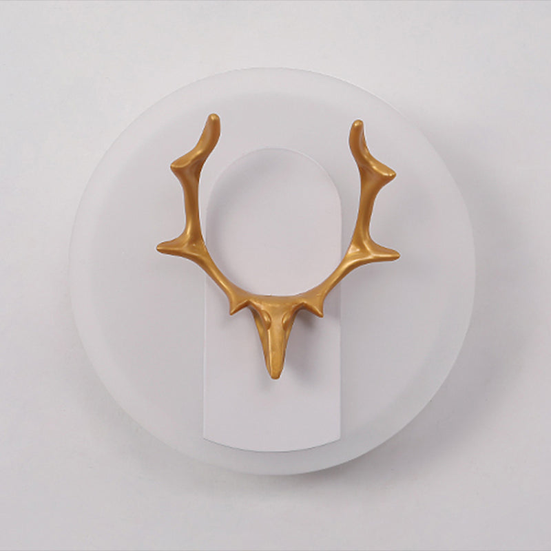 1 Light Unique Shape Wall Mounted Light Modern Sconce Light Fixture