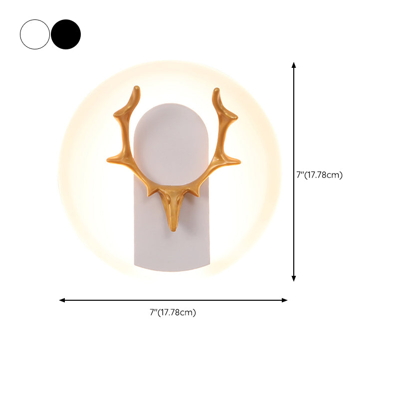 1 Light Unique Shape Wall Mounted Light Modern Sconce Light Fixture