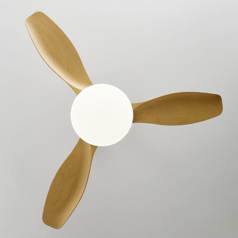 1 - Light Contemporary Ceiling Fan 3 - Blades Fan Light for Room