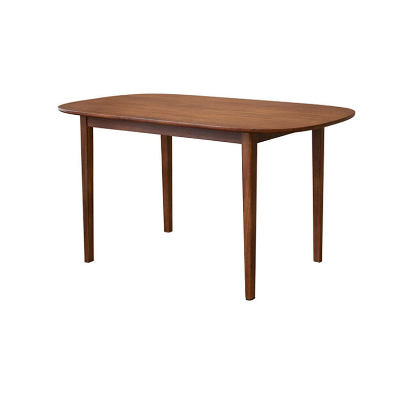 Dining Room Dinner Kitchen Table Solid Wood 4 Legs Dining Table
