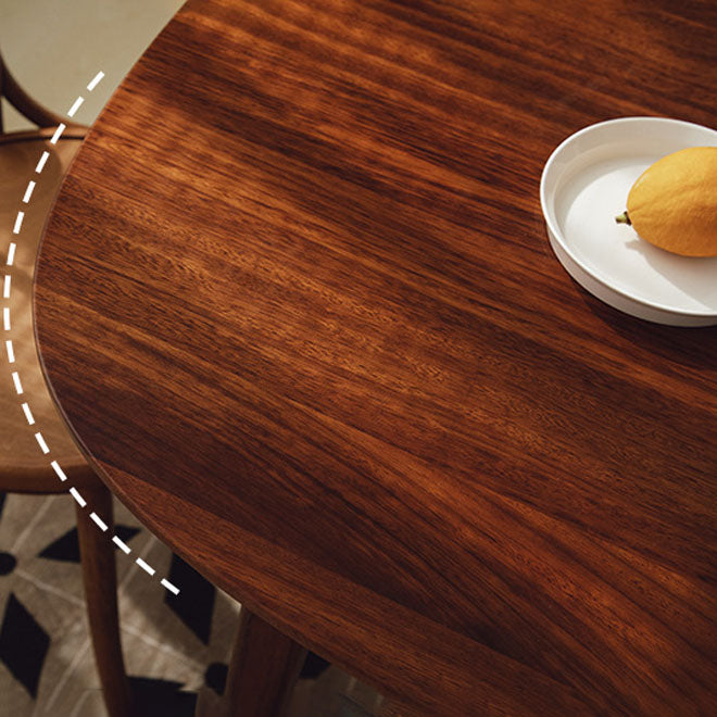 Dining Room Dinner Kitchen Table Solid Wood 4 Legs Dining Table