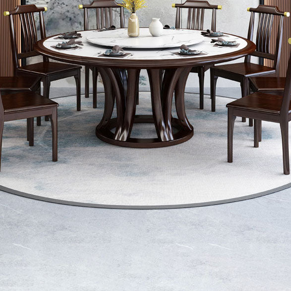 Pedestal Dining Table Convertible Dining Table for Dining Room