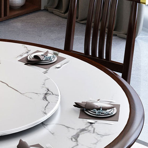 Pedestal Dining Table Convertible Dining Table for Dining Room