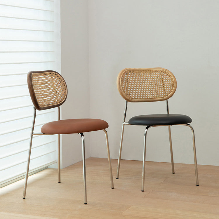 Contemporary Home Side Chair King Louis Back Metal Dining Room Chair